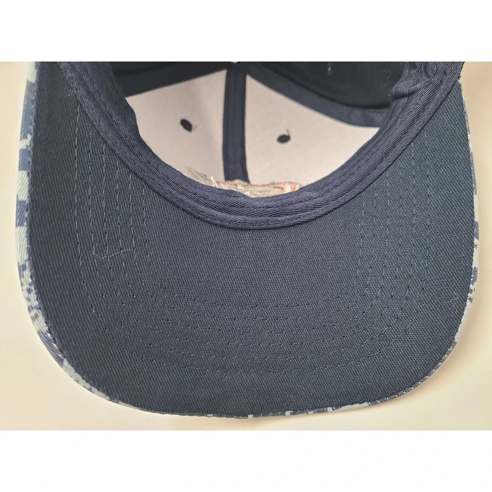Columbus Blue Jackets Digital Camo Brim Elk & Elk Adjustable Hat‎ Cap NHL Blue